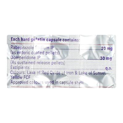 Wokride D 20/30mg Capsule 15'S - Ulcer/Reflux/Flatulence-Aaa