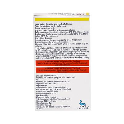 FIASP FLEXTOUCH 100iu Pen 3ml - Diabetes-Ins