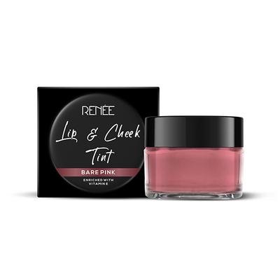 RENEE Lip & Cheek Tint - Bare Pink 8 gm - Lip Stains & Tints