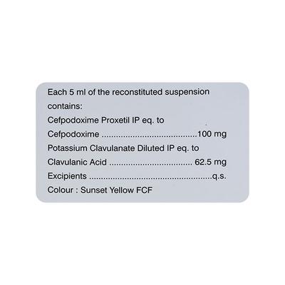 Opox CV 100mg Dry Syrup 30ml - Bacterial Infections-Cep