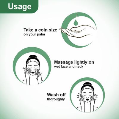 Keya Seth Aromatherapy Fresh Look Face Wash Neem & Tulsi 100 ml - Face Wash & Cleansers