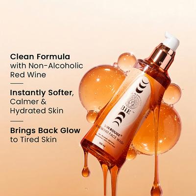 Bie - Beauty By Bie Vin Rouge -Renewing Face Wash 100 ml - Face Washes
