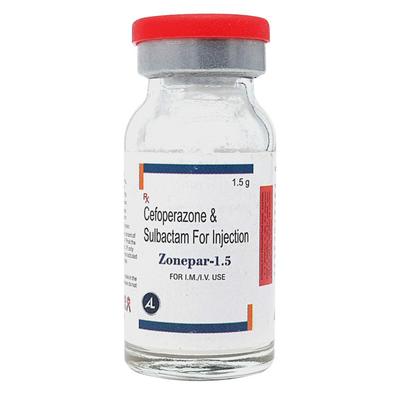 ZONEPAR 1.5gm Injection 1's - Bacterial Infections-Cep