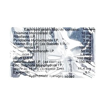 Becosules Z Capsule 20'S - Supplements-Vam