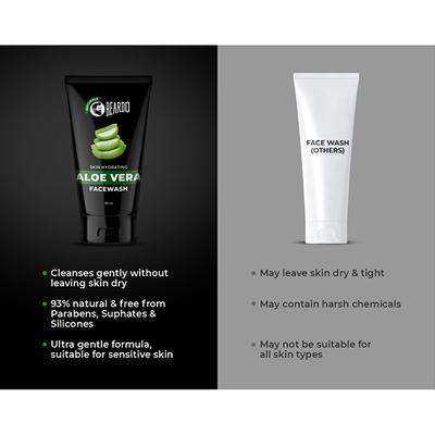 Beardo Skin Hydrating Facewash - Aloe Vera 100 ml - Face Wash & Cleansers