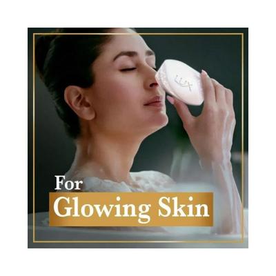 Lux Velvet Glow Jasmine & Vitamin E For Glowing Skin Soap Beauty Soap 150 gm - Soaps