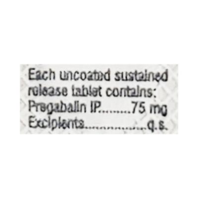 Neurokem OD 75 Tablet 10'S - Neuropathic Pain-Dru