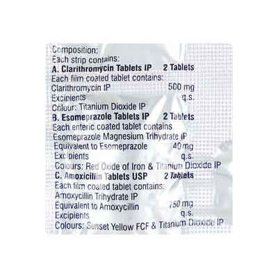 ESOGRESS HP TABLET Kit 1's - H.Pylori Infection