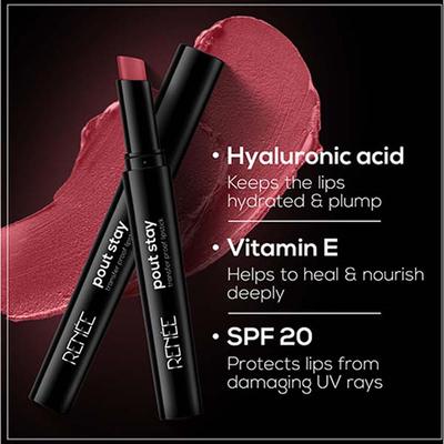 Renee Poutstay Transfer Proof Lipstick- 02 Ivy 2 gm - Lipsticks