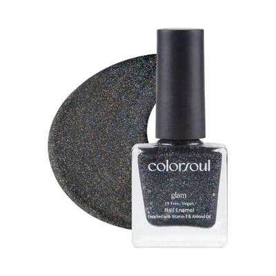 Colorsoul Glam Vegan Nail Enamel, Night Glam 8 ml - Nail Polish