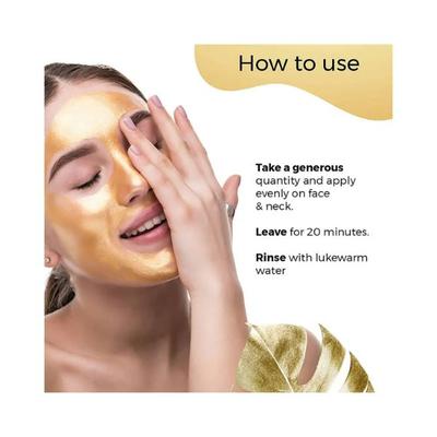 Pilgrim 24Kgold Facial Mask 50 gm - Masks & Peels