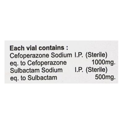 ZONEPAR 1.5gm Injection 1's - Bacterial Infections-Cep