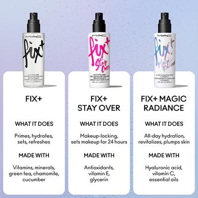 M.A.C Fix+ Stay Over Alcohol-Free 24HR Setting Spray 100 ml - Primer