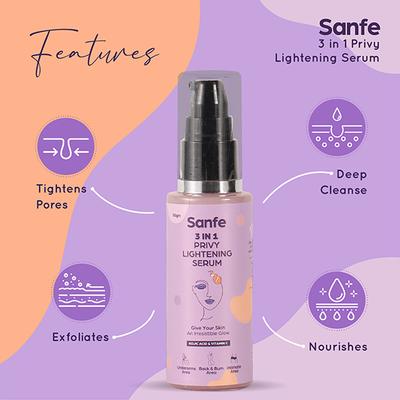Sanfe 3 In 1 Lightening Serum 50ml - Face Serum