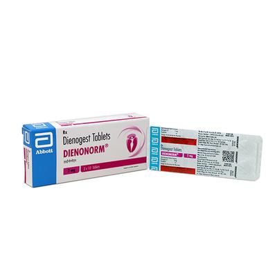 DIENONORM 2mg Tablet 10's - Uterus Conditions-Dut
