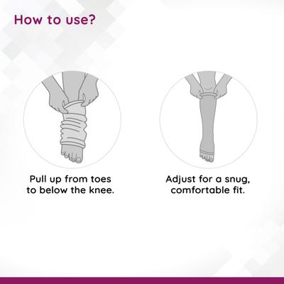 Flamingo Premium Below Knee Stockings (OC2073) (S) 1's - Knee/Ankle/Leg/Foot Supports