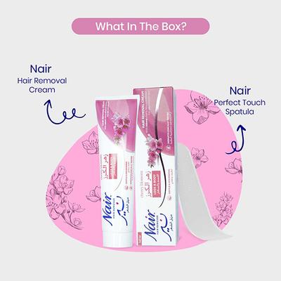 Nair Hair Removal Cream - Cherry Blossom 110 gm - Hair Removal Accessories