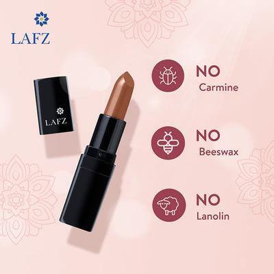 Lafz Velvet Matte Lipstick, Cream Coffee 4.5 gm - Lipsticks