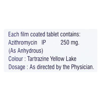 AZERAL 250 Tablet 6's - Bacterial Infections-Mac