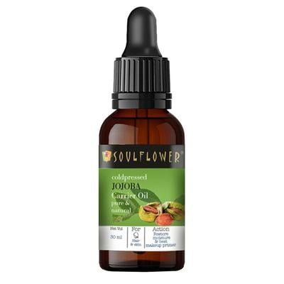 Soulflower Coldpressed Jojoba Carrier Oil 30 ml - Carrier Oils