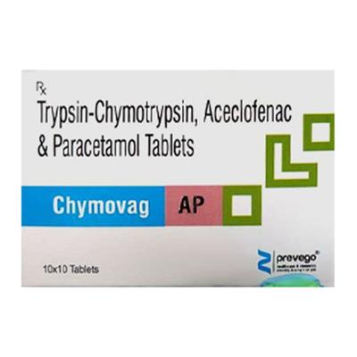 CHYMOVAG AP Tablet 10's - Pain relief-Nsa