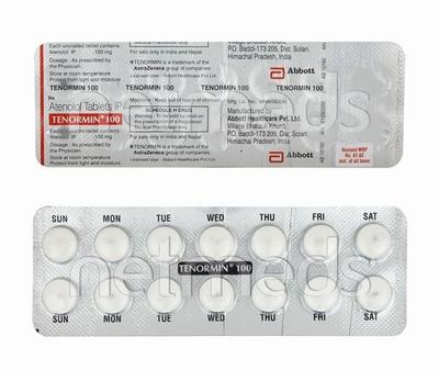 Tenormin 100mg Tablet 14'S - Hypertension-Bet