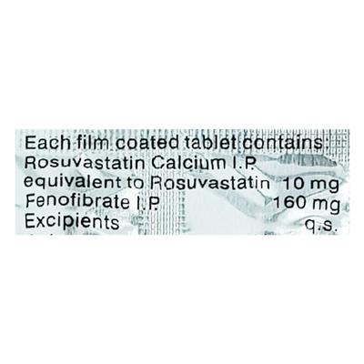 Novastat TG 10 Tablet 15'S - High Cholesterol-Dys