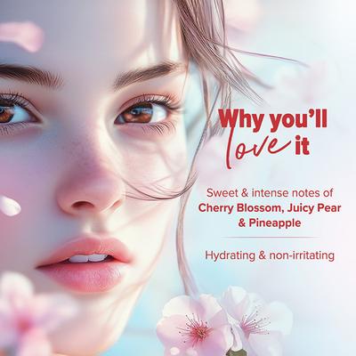 Aqualogica Refresh+ Perfume Body Mist - Cherry Blossom Bloom 150 ml - Body Mist/Spray