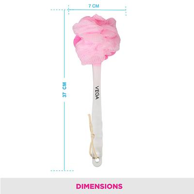 Vega Luxury Soft Bath Back Sponge Brush (BA - 1/5) 1's - Loofahs & Sponges