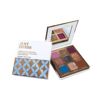 Just Herbs 9 in 1 Eyeshadow Palette Long Wearing And Easily Palette Night Palette 9gm - Eye Shadow Palettes