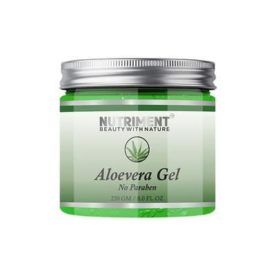 Nutriment Aloevera Gel All Skin Type 250 gm - Face Gels