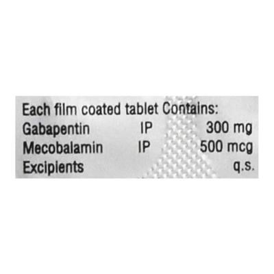 Gabagesic M Tablet 10'S - Neuropathic Pain-Dru