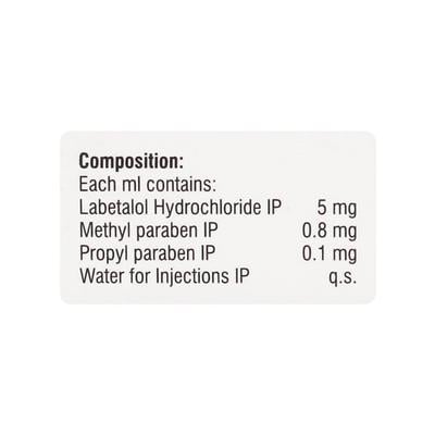 Lobet 20mg Injection 4ml - Hypertension-Bet