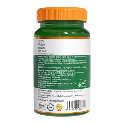 Pure Nutrition COQ10 125mg Capsules 60's - Nutritional Supplement