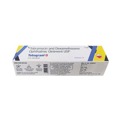 TOBAGRAM D Eye Ointment 5gm - Eye conditions-Eye