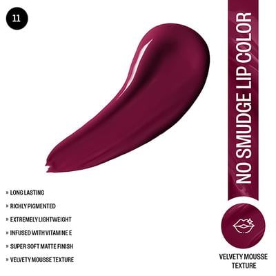 Insight Cosmetics No Smudge Lip Color - Puerto Rico 4 gm - Liquid Lipsticks