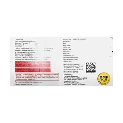 BISOHEART T 2.5 Tablet 10's - Hypertension-Bet