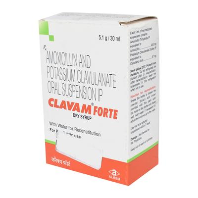 Clavam Forte Dry Syrup 30ml - Bacterial Infections-Pen