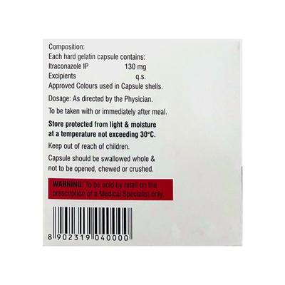 CEASTRA SB 130 Capsule 10's - Fungal Infections-Anf