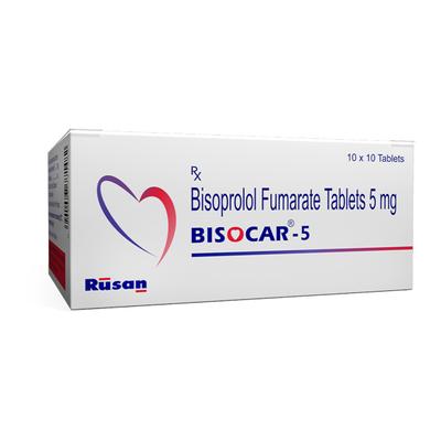 Bisocar 5mg Tablet 10'S - Hypertension-Bet