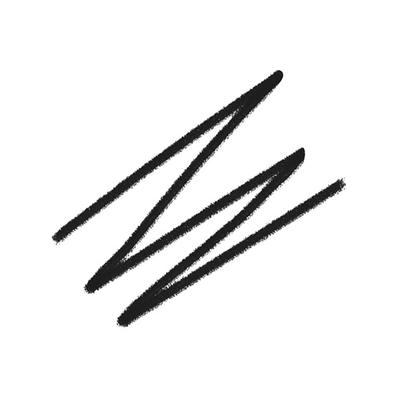 Matt Look Single Stroke Eyeliner Kohl Kajal 24 Hours Smudgeproof Metallic Black 1.3 gm - Kajal & Kohls