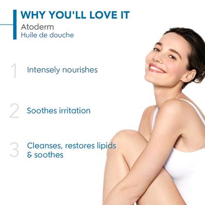 Bioderma Atoderm Huile de douche Cleansing Oil 200 ml - Essential Oils