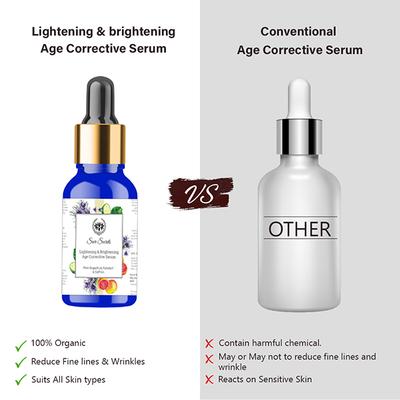 Seer Secrets Pink Grapefruit, Ratanjot & Saffron Lightening & Brightening Age Corrective Serum 30 ml - Face Oils