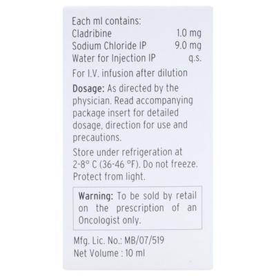 Cladrim 10mg Injection 1'S - Cancer Oncology-Cyt