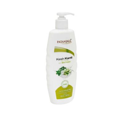 Patanjali Kesh Kanti Hair Cleanser - Milk Protein 450 ml - Shampoos