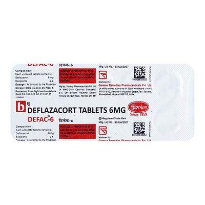 DEFAC 6 Tablet 10's - Allergies-Ant