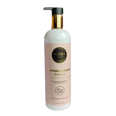 Alziba Cares Shampoo - Caffeine & Keratin 500 ml - Shampoos