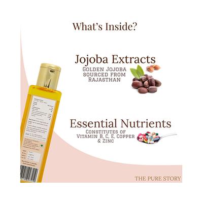The Pure Story Jojoba oil Pure Natural Extra Virgin Cold Pressed 200ml - Face Oils