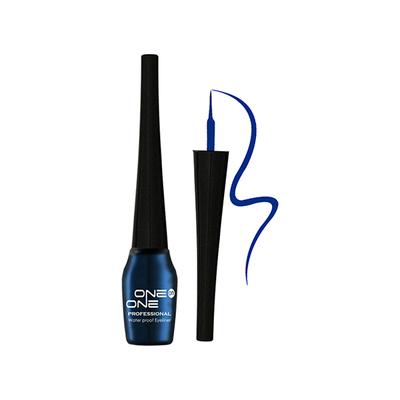 One On One Waterproof Eyeliner - Blue 5 ml - Eyeliners