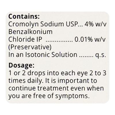 Cromal Forte Eye Drops 5ml - Eye conditions-Oph